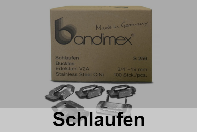 Bandimex B206  Edelstahl Band 3/4"  Länge 30m Befestigungsband