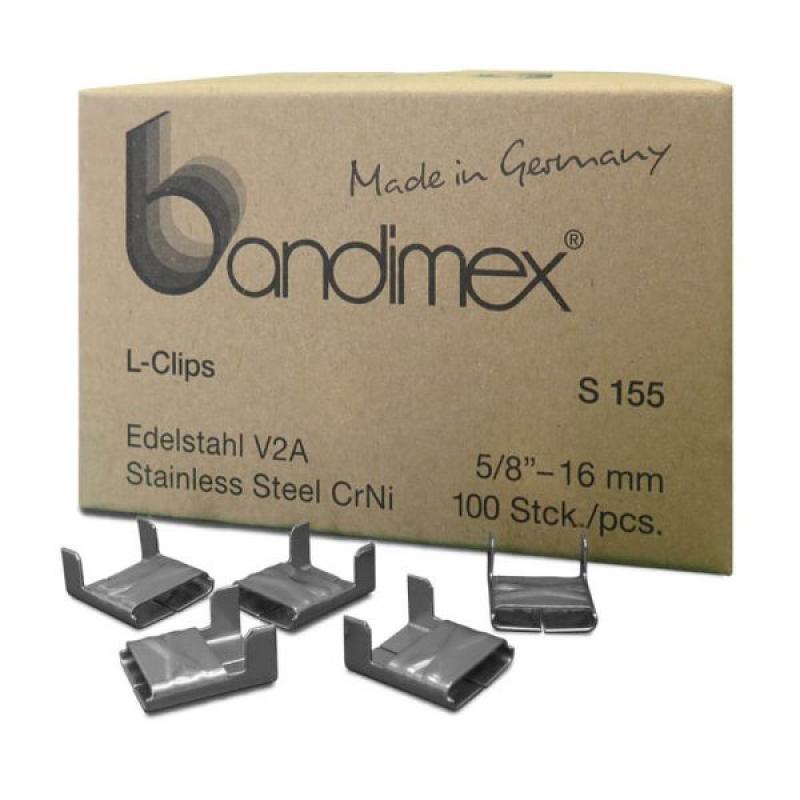 S155 16,0mmn Bandimex L-Clips